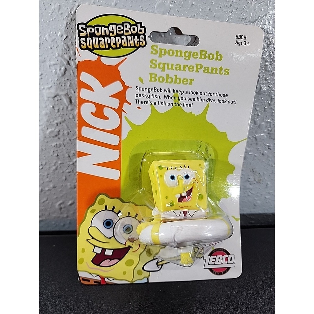 SPONGEBOB SQUAREPANTS Zebco FISHING BOBBER Nickelodeon